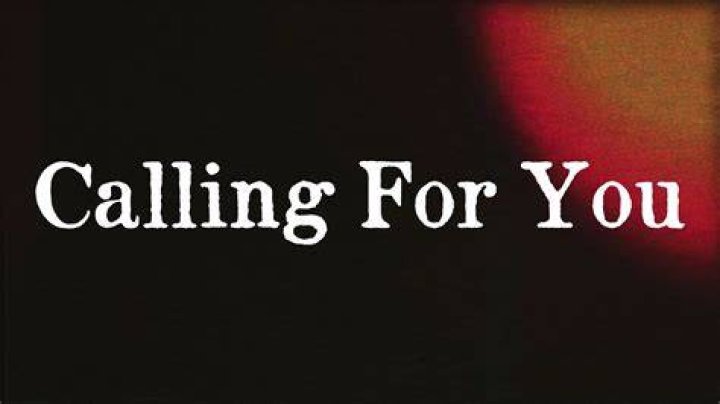 I’m calling for you lyrics