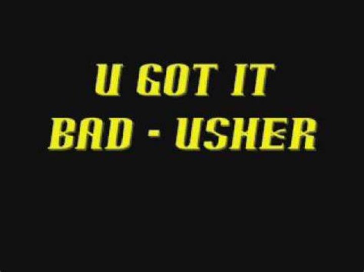 You got it bad usher lyrics